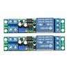 2Pcs DC 12V Timer Relay Adjustable Signal Trigger Timing Timer Delay Turn Off Delay Timer Switch Automatic Start with Optocoupler