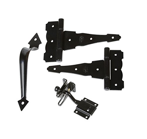 Stanley Hardware S824-334 CD1308 Decorative Gate Kit in Black