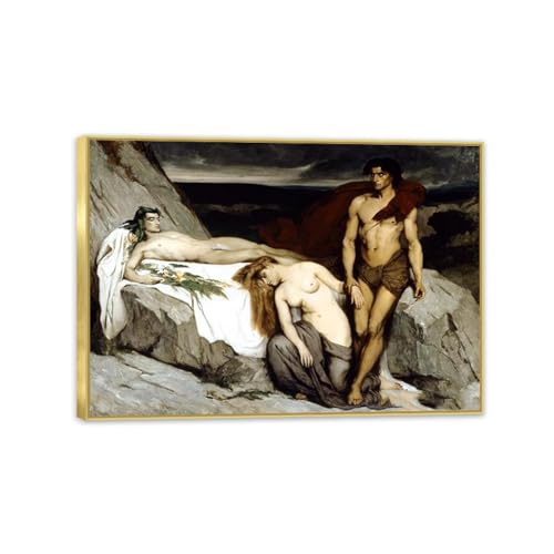 Décoration Murale Salon avec le Tableau sur Toile La Mort de Lawrence