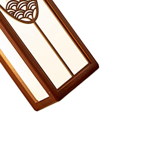 Lampe murale en noyer moderne et applique chic à éclairage modulable pour villa - 5