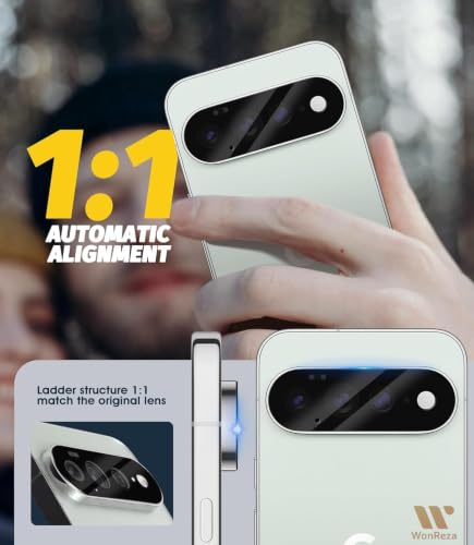 Image of Pack 1- Back Camera Glass Protector Google Pixel 11 Pro XL 5G [3D Premium] 9H Tempered Glass | Camera Glass Protector | Installation Kit