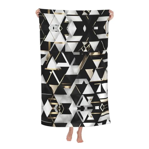 bath towels triangle