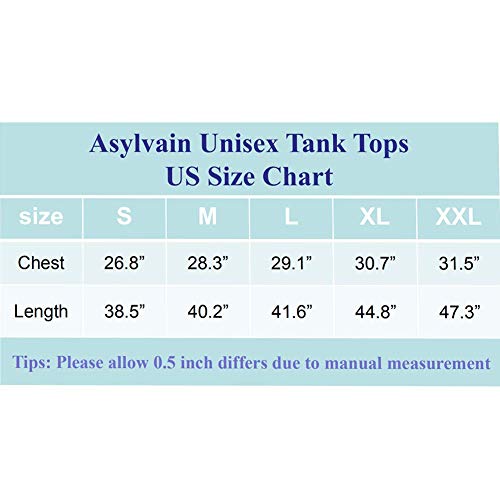 Asylvain Men Colorful Animal Tank Tops Unisex 3D Print Cool Graphic Sleeveless T-Shirt Active Vest For Women, X-Large #TOP4