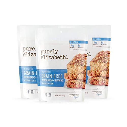 purely elizabeth Grain-Free Bread & Muffin Mix, plus Collagen & Protein (3 Ct.)