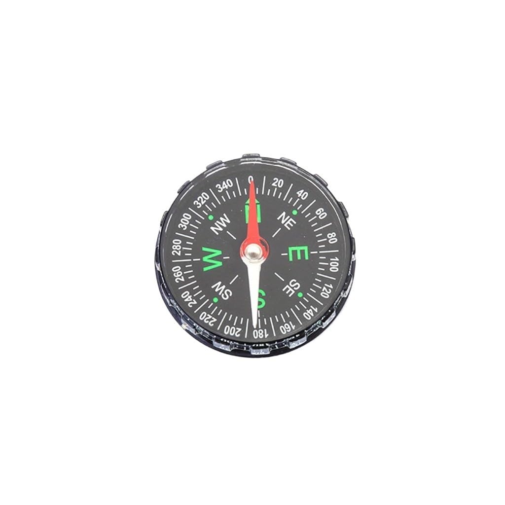 Boussole en dentelle 45 mm boussole dentée plastique pour équipement de sport de plein air