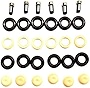 FUEL INJECTOR REPAIR KIT O-RINGS, PINTLE CAPS, SPACER FILTERS For DODGE 3.9 V6