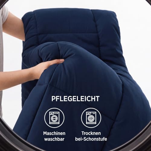 BEDSURE Bettdecke Ohne Bezug 240x220 - Bettdecke mit Integriertem Bezug – Ansicht 5