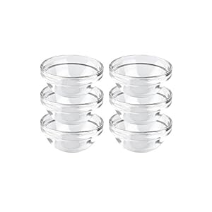 Luminarc, serie Empilable, kom 7,5 cm, in 6-delige set, stapelbare fruitschalen, glas in tijdloos design