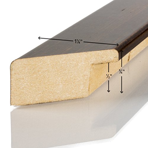 Craig Frames Bauhaus 125 Picture Frame, 8 X 12 Inch, Modern Aged Copper #TOP3