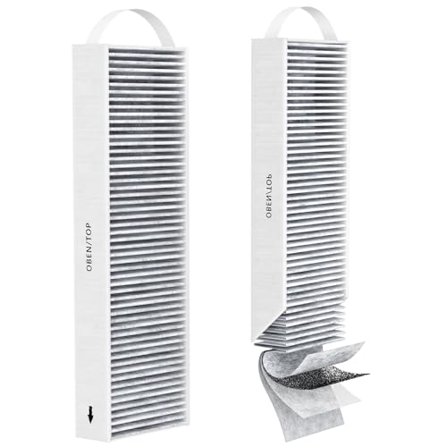 2 Aktivkohlefilter Kompatibel mit Bora Pure PUAKF Umluftkochfeld PURU oder PUXU Ersatzfilter Zubehör 5-Lagen-Filter Ersatz für Bora Filter
