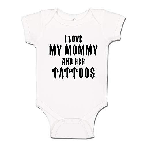 I Love My Mommy and Her Tattoos Baby Bodysuit Infant One Piece or Toddler T-Shirt