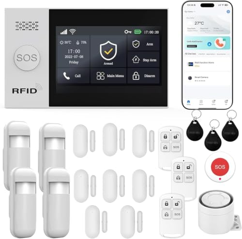 RenseCum Kit Alarme Maison sans Fil...
