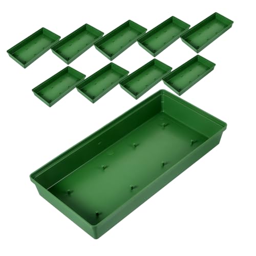 ibasenice 10Pcs Floral Arrangement Foam Trays Durable Flower Foam Holders for Weddings Parties Multi Functional Design for Easy Flower Arrangements Reusable Floral Mud Trays