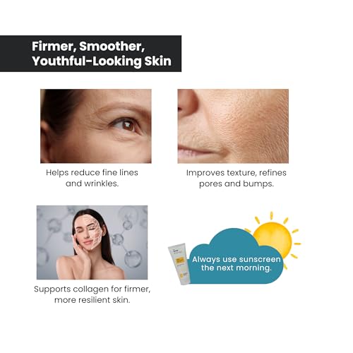Image of The True Therapy 0.5% Retinol Face Serum for Anti-Aging, Lightweight Night Face Serum with Retinol, Bisabolol & Squalane Reduce Fine Lines & Wrinkles | For Women & Men - 30 ml