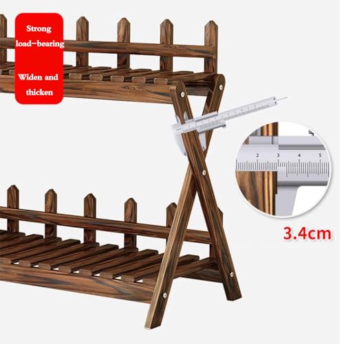 Support à plantes à deux niveaux : la solution gain de place balcon - 3