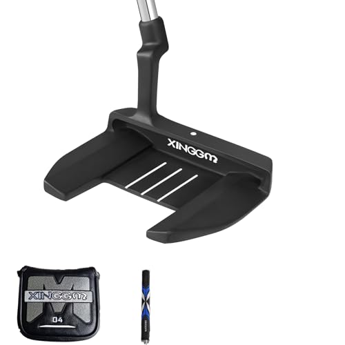XINGGM CNC Golf Putter for Men Right Handed,Blade/Mallet Putters,Golf Head Cover Included-34 Inches (2025 Model?M-04 PT)
