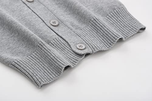 BINIDUCKLING BUNIDUCKLING Girls' Long-Sleeved Cotton Cardigan - Image 6