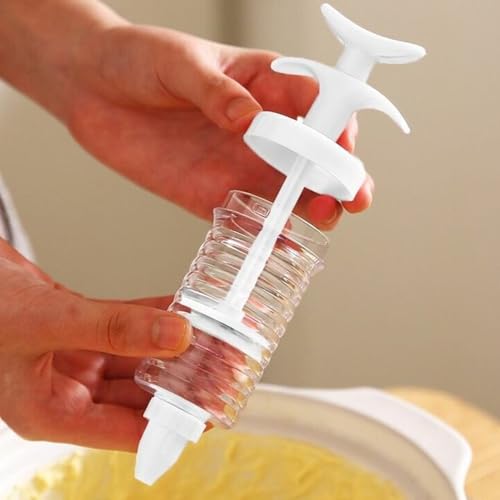 Image of Cake Decorating Gun with 8 Piping Tips, Cupcake Icing Piping Kit, Cake Decorating Kit for Cake Cookies Decoration
