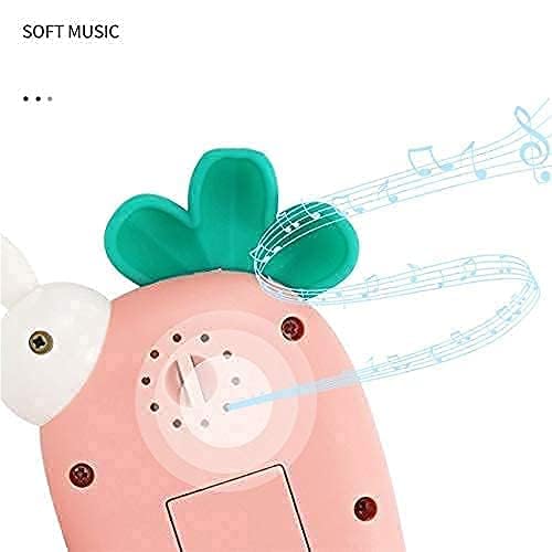 SHIVAARO Childhood Educational Toys Digital Mobile Phone with Touch Screen, Sound, and Light - Rabbit Phone Birthday Gifts for Boys and Girls 2