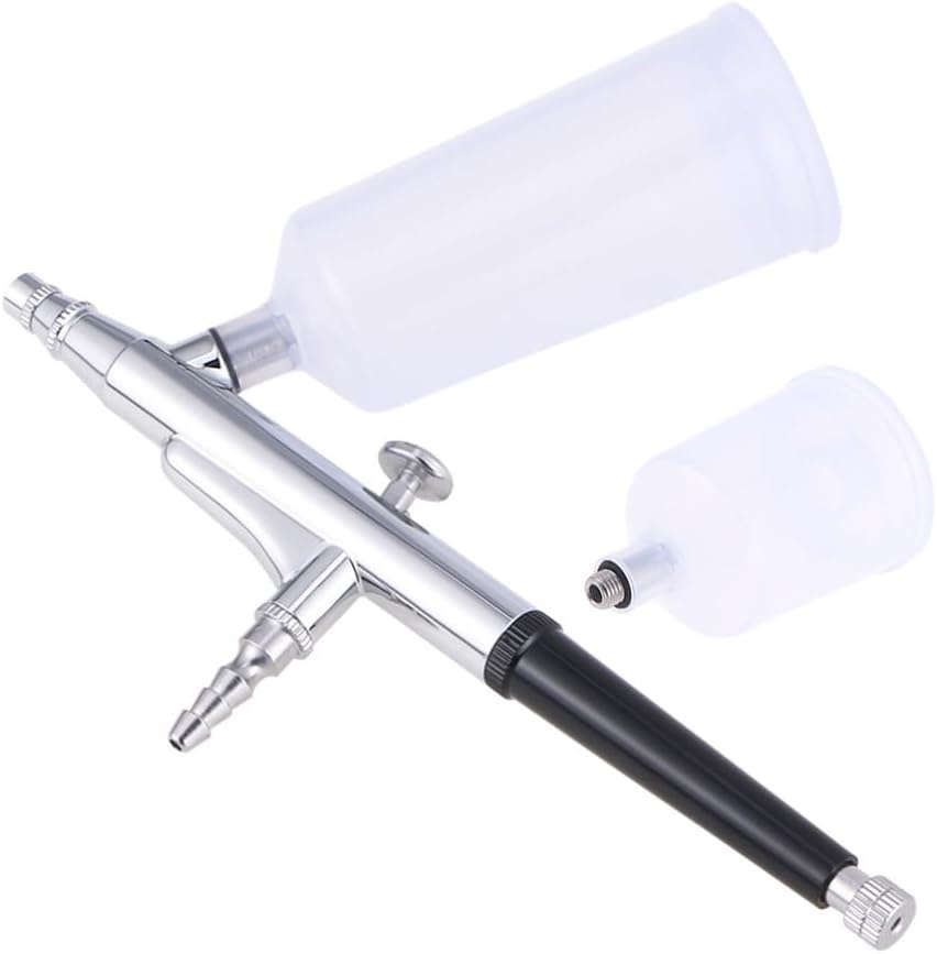 Silver Airbrush Tool for Nail Manicure Nozzle Spray Pen