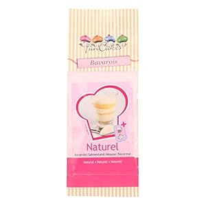 FunCakes Mix voor Bavarois Neutraal: Perfect als Taartvulling, Heerlijke Crème, Perfect Dessert, Eenvoudig te Bereiden…