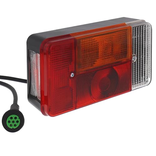 B.T.P. Radex 5001 D Rücklicht 194x104 mm 4 Funktionen rechts mit 1,5m Anschlusskabel und Bajonetverbinder 7-pol.