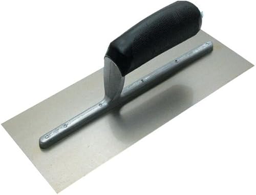 Miniatura 3 de Paleta de acabado para paneles de yeso y yeso de 11 x 4 pulgadas, hoja curva