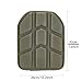 BShasrlim 2PCS EVA Airsoft Plates Breathable Foam Plate Carrier Pads,Vest Inner Plate Liner Foam for Airsoft Tactical Gear Vest Inner Liner (Green)