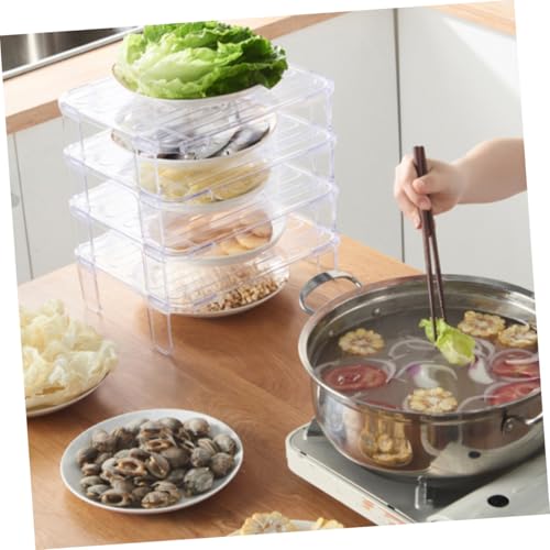 Étagère de rangement transparente SECFOU pour corriger le désordre - 5