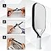 PEUTIER 3pcs Pickleball Paddle Edge Guard Tape, Pickleball Protective Tape Head Edge Guard Racket Grip Wrap Pickleball Overgrip for Paddle Protection (Black)