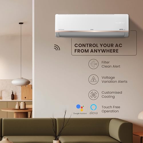 Image of IFB 2025 Model Gold Pro Smart Series 1.5 Ton 5 Star Split AC with inbuilt Wifi and Hybrid Technology, Works upto 55C, 4-Way Swing, Higher Cooling Capacity, Powered By AI - White (CI205GN32SGN1)