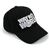 Nofonda Wayne's World Embroidered Adult Unisex Leisure Baseball Cap Hat (Black)(Size: One Size) #2