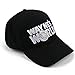 Wayne's Embroidered Trucker Unisex Adult Adjustable Black Baseball Hat Cap