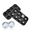 Sunerly Tray-Easy to Remove-8 Giant Cube Siliconen Mallen – Duurzame Ice Ball Maker voor Kinderen met Snoep Pudding…