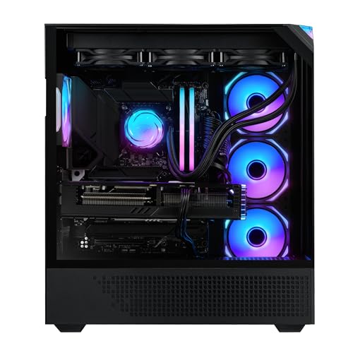 Image of iBUYPOWER Element Pro Gaming PC Desktop Computer Intel Core Ultra 7 265KF CPU, NVIDIA GeForce RTX 5070 12GB GPU, 32GB DDR5 RGB 5200MHz RAM, 2TB SSD,Windows 11 Home,Gamer Keyboard and Mouse -EPBI7N5701