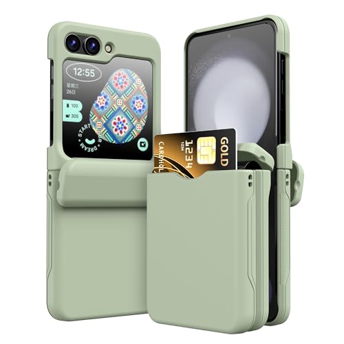 Étui Z Flip 6 Asuwish Vert SGPZDCK - Coque de protection intégrale fine