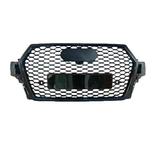 Calandre pour Q7 RSQ7 2016-2019 en noir brillant style automobile élégant