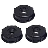 ✔Universal: Como grifo externo para riego de jardines Con la ayuda de un adaptador integrado, se puede instalar fácilmente en un cubo de lluvia IBC. El tamaño de conexión del adaptador es de rosca gruesa IG 1/2 ". La boquilla integrada es fácil de conectar a la manguera de jardín para un riego rápido y fácil; también es ideal para llenar regaderas.