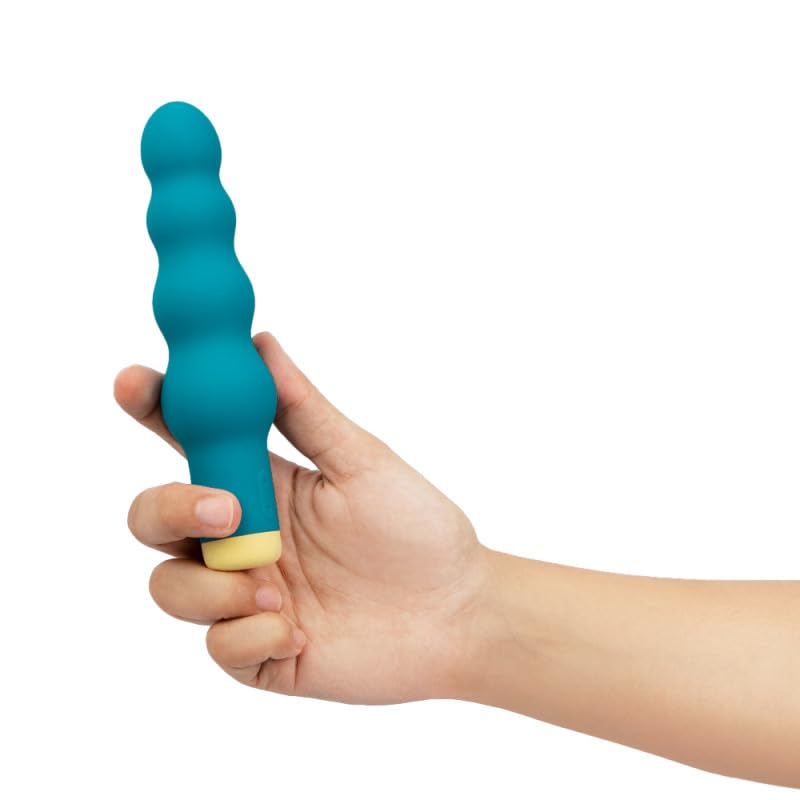 Vulcano, Vibrador Anal, 10 Modos de Vibración, Silicona, 100% Sumergible, Recargable USB (Azul)