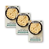 DeLallo Quick Cook Cheese Risotto Rice Mix, Made in Italy, Ready in 15 Minutes, Non-GMO, Authentic Italian Recipe, Creamy Texture, Vegetarian, (3 Pack)