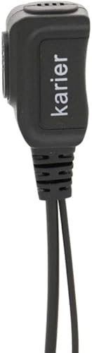 Miniatura 3 de Auriculares Walkie Talkies de 2 pines con micrófono PTT Tubo acústico transparente para radios bidireccionales Motorola CP200 GP300 GP3188 CLS1410