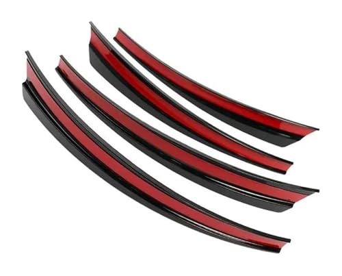 Guardabarros de alta gama en negro brillante para arcos de rueda de Tesla Model Y
