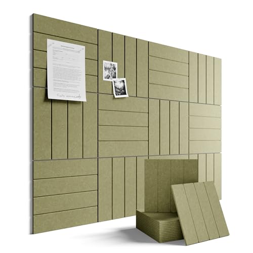Fluxynara 48" x 36" Large Felt Bulletin Board, Seaweed