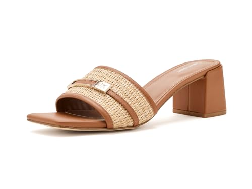 Calvin Klein Paloma l'excellence du design marron et naturel en taille 8.5