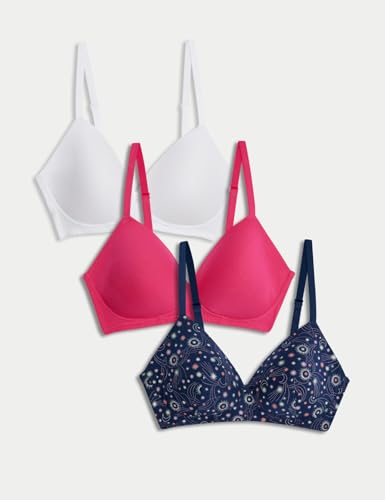 Image of Marks & Spencer Women's Cotton Blend Wirefree Bra