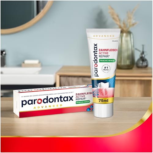parodontax Active Repair* mit Fluorid, 1x75ml, Zahncreme für gesünderes Zahnfleisch ab Woche 1** – Bild 6