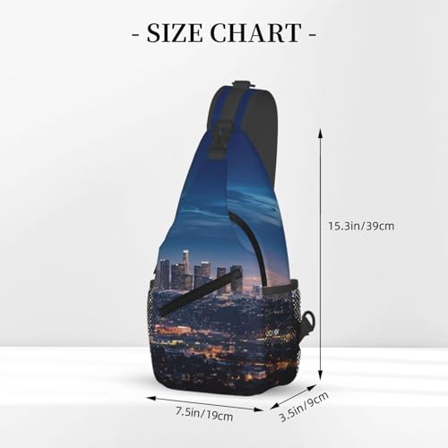 Morrales Urbanos Sling Backpack Negro Unisex miniatura 2