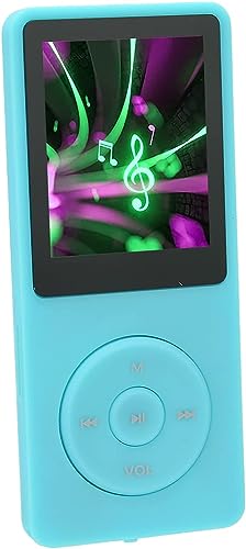 MP3 MP4 プレーヤー AUXポート 128 x 160 MP3 プレーヤー FMラジオ、録音、ゲーム、電子帳、映画、音楽など(青)