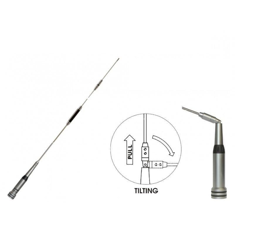 SIRIO ANTENNA DUAL BAND VHF (142-148MHz - 150W) / UHF (430-440MHZ - 100W)