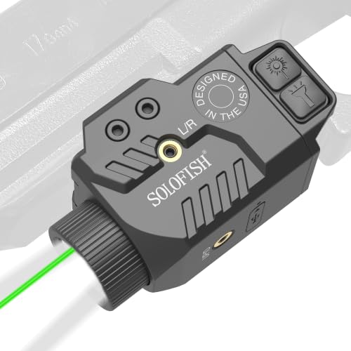 Solofish 800lm Pistol Light Laser Combo with...